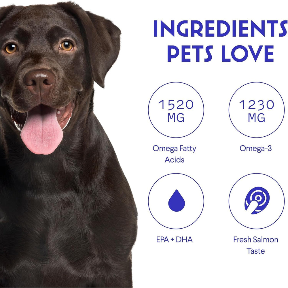 Wonder Paws Mezcla líquida para perros, fácil de incorporar a la comida diaria
