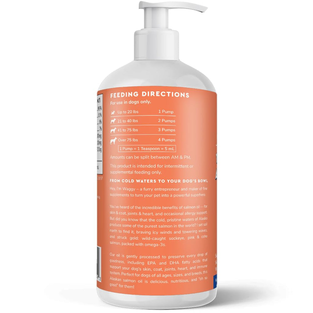 Wonder Paws, aceite rico en omega-3 para piel y pelaje.