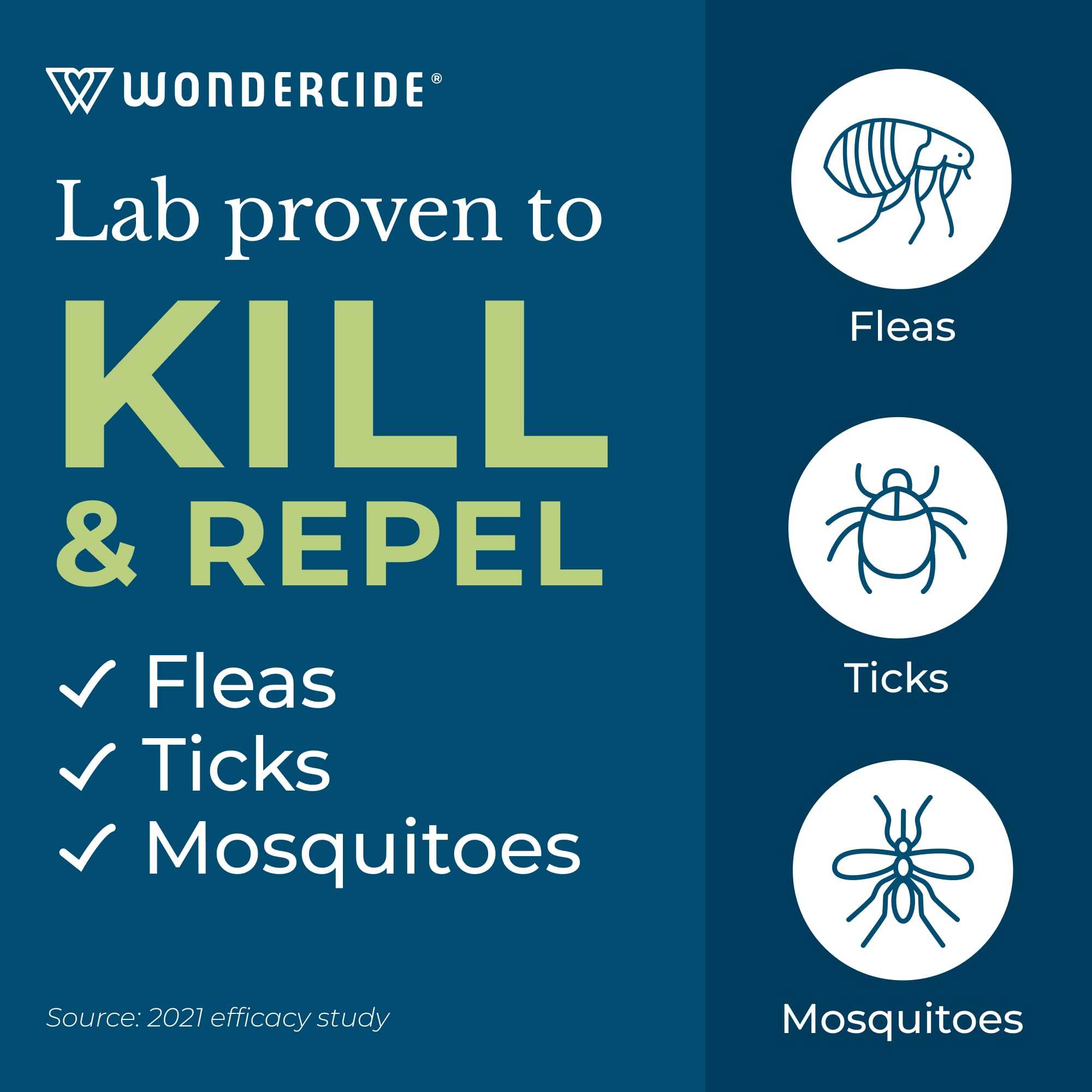 Aplicación en pelo de gato con Wondercide para mantener insectos a raya.