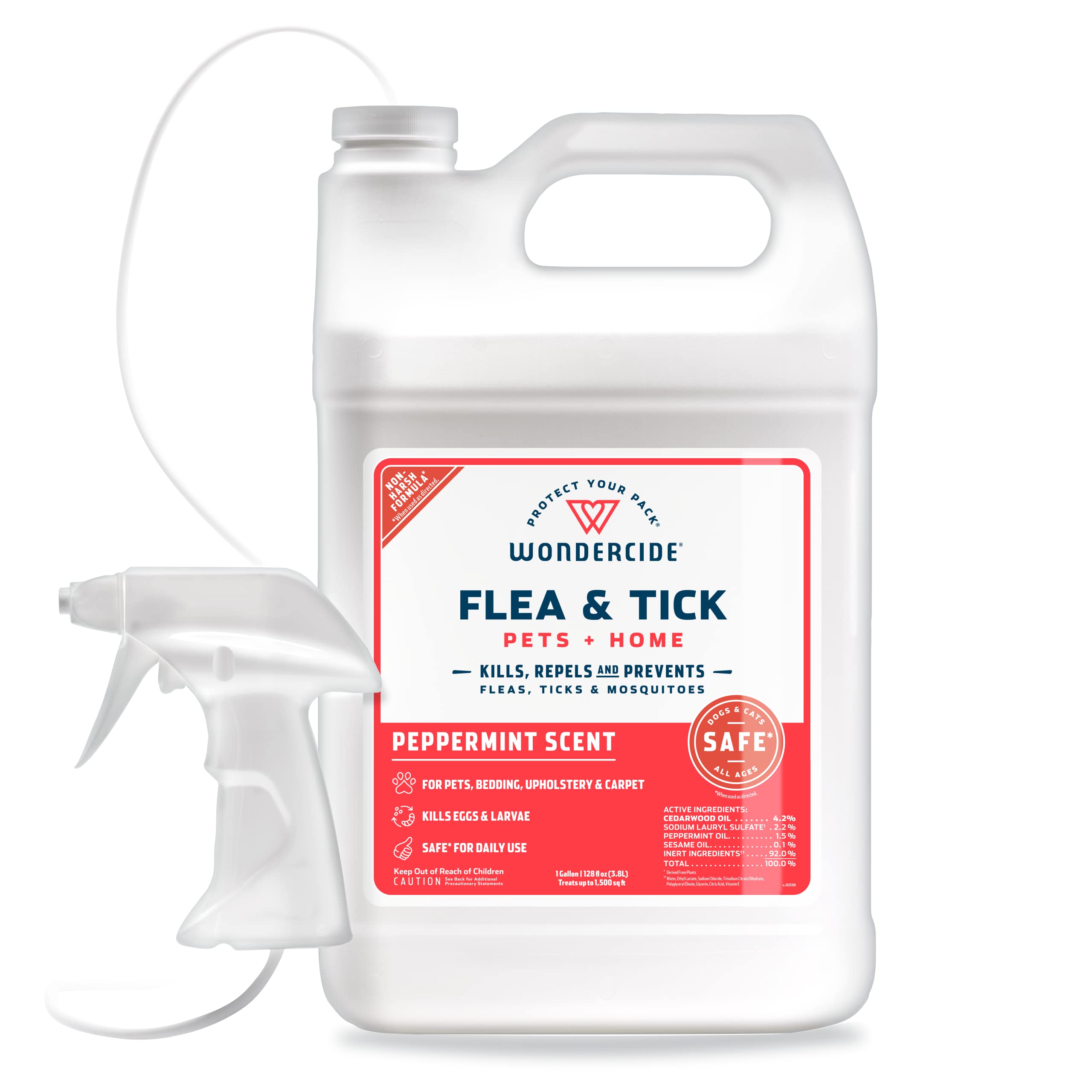 Wondercide spray para pulgas garrapatas y mosquitos en botella protege mascotas
