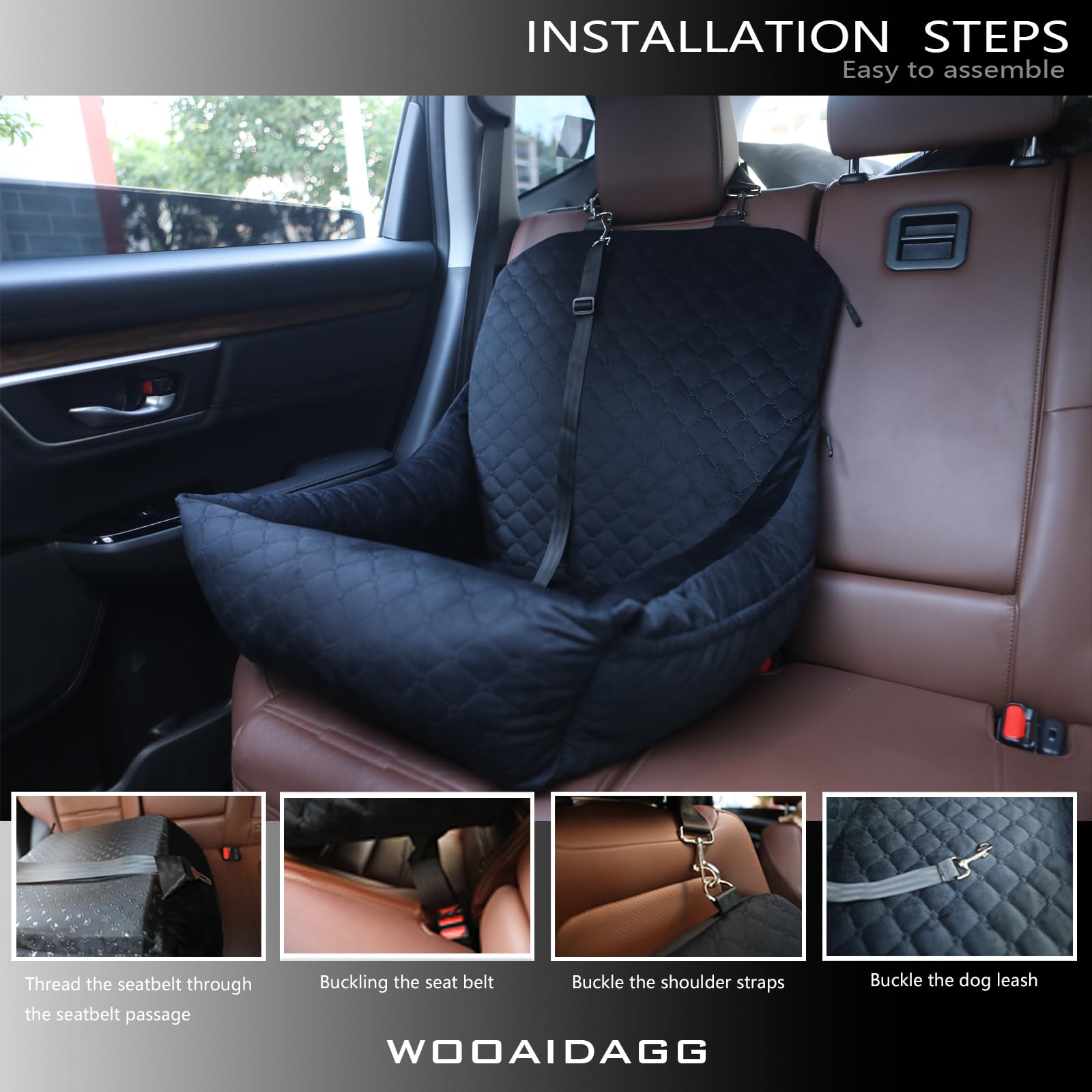 Wooaidagg bolsillos-almacenamiento: práctico almacenamiento para accesorios de viaje.