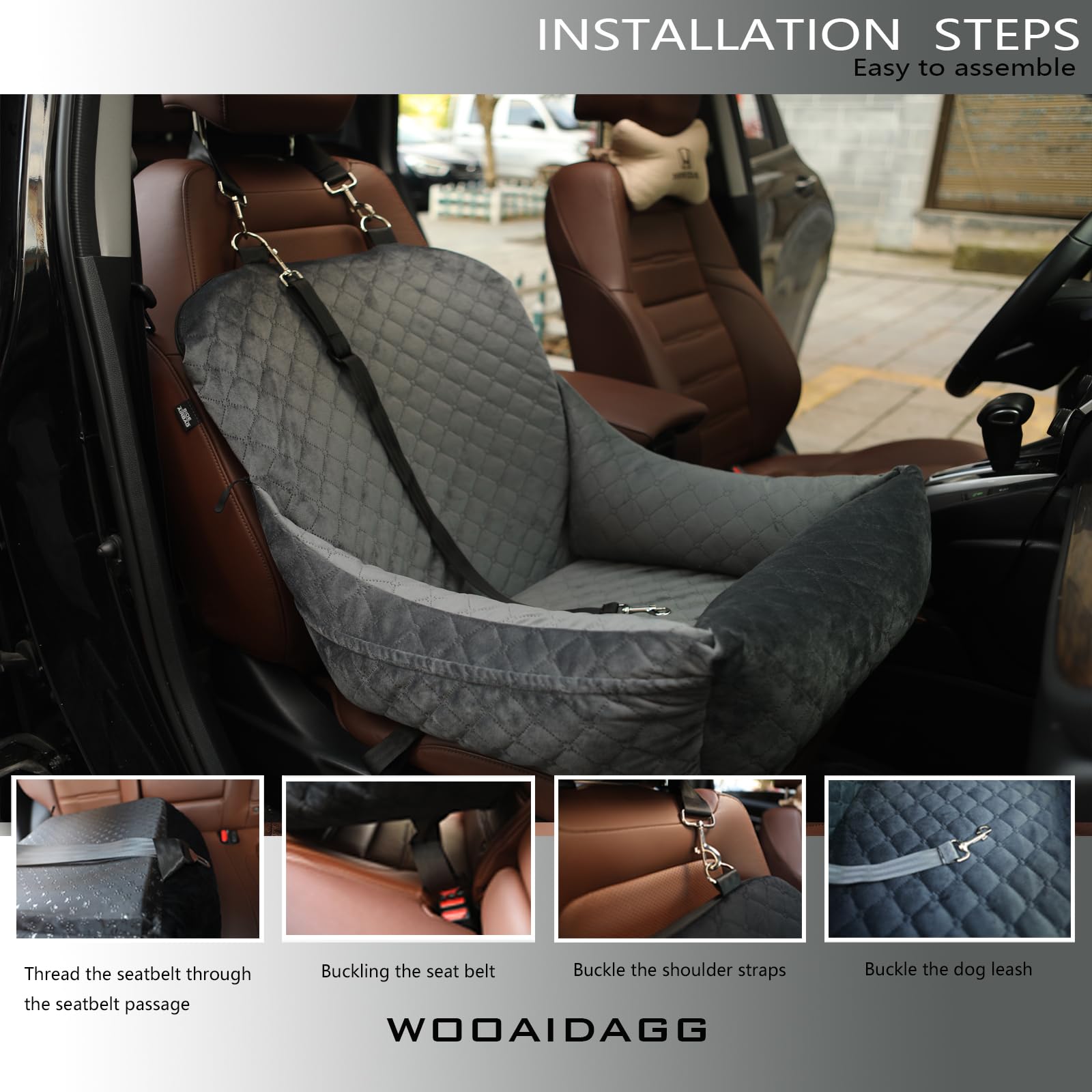 Wooaidagg dos correas seguridad: protección adicional en trayectos