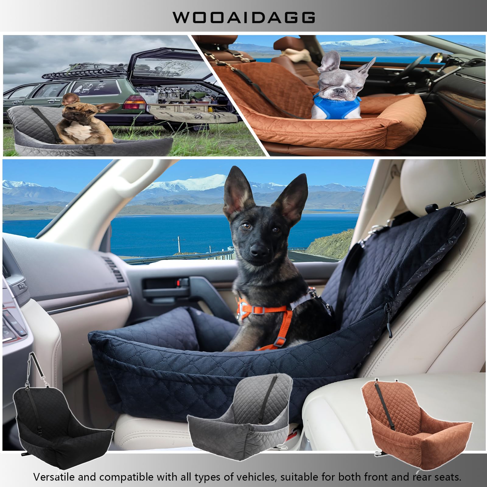 Wooaidagg base antideslizante: estabilidad durante el viaje