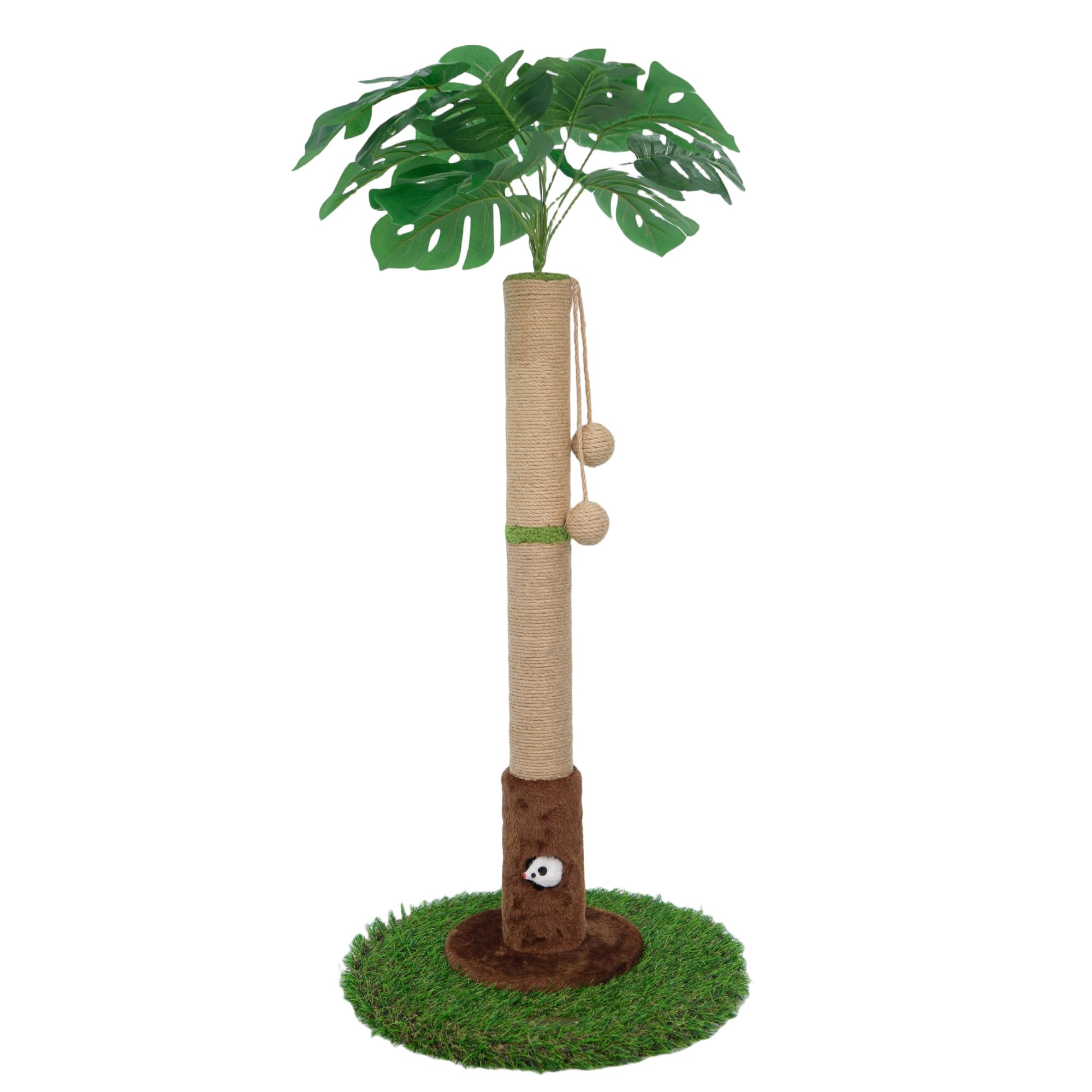 Woochpet poste rasca gato palmera alta para gatos activos