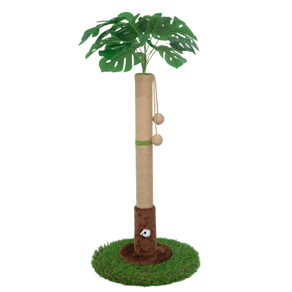 Woochpet poste rasca gato palmera alta para gatos activos