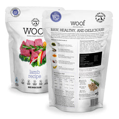 WOOF complemento superior para perros, realza la comida