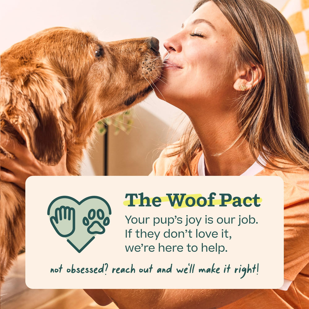 WOOF LickMat diseño 2-en-1 para juego y alimentación