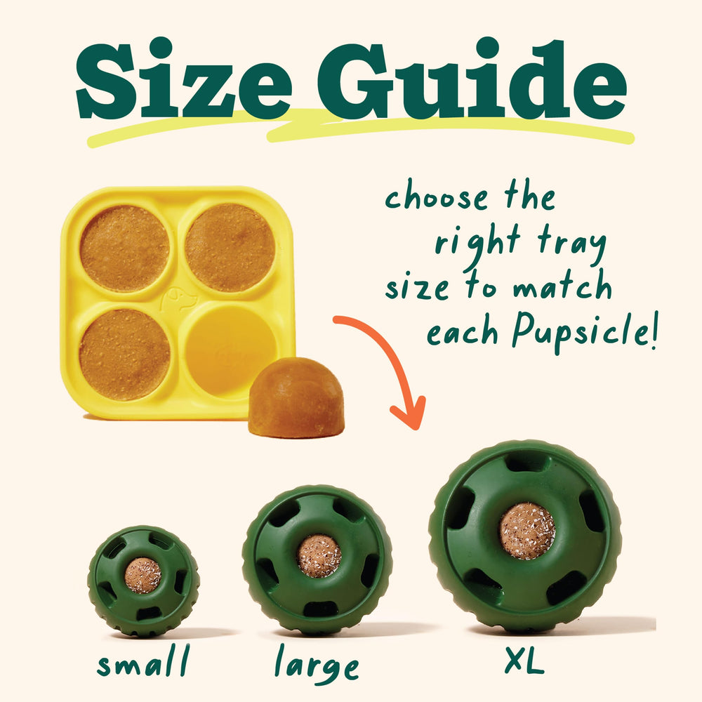 Molde reutilizable Woof Pupsicle para múltiples recetas