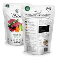 WOOF Wild Goat topper para comidas, mejora la experiencia de alimentación.