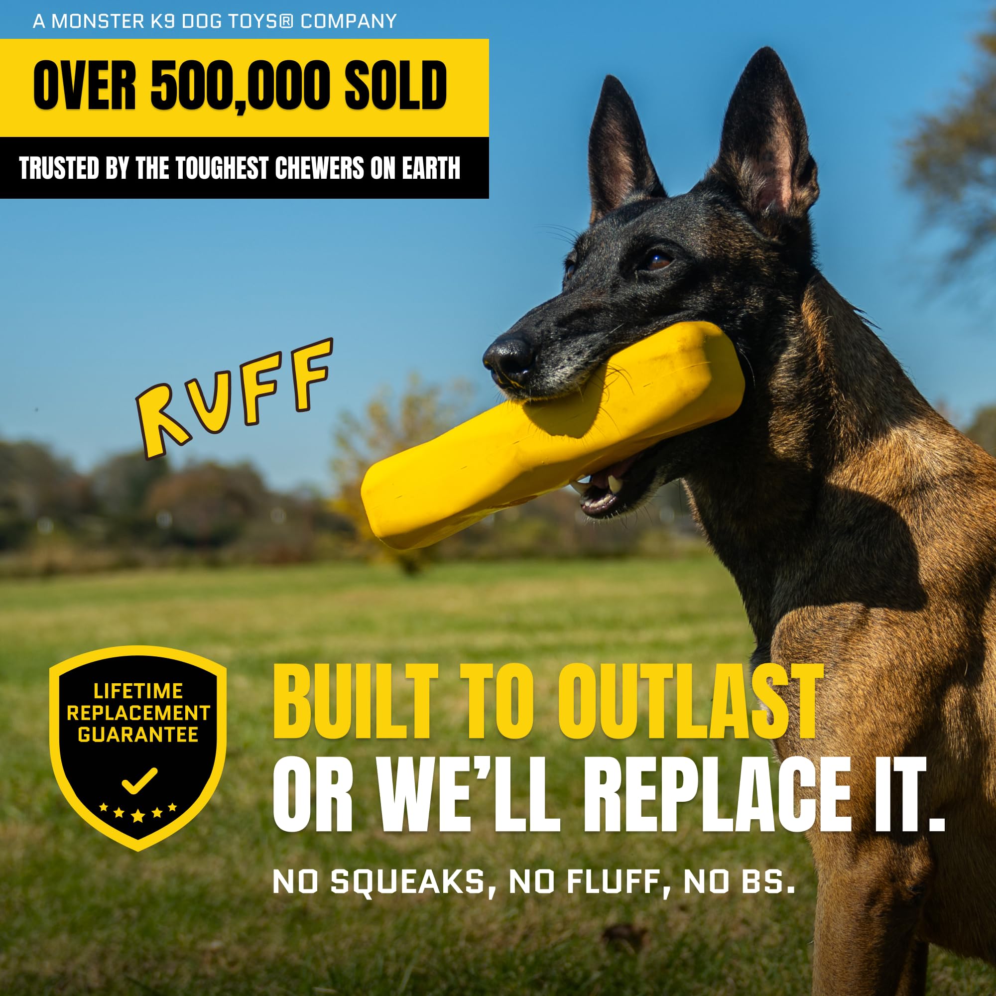 WoofBite Giant XL, durabilidad extrema para perros grandes que muerden fuerte.