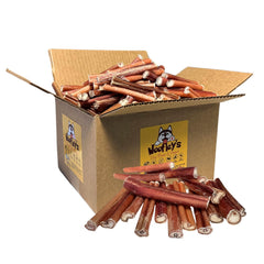 Woofley's Bully Sticks largos de 4-5 pulgadas para masticación prolongada