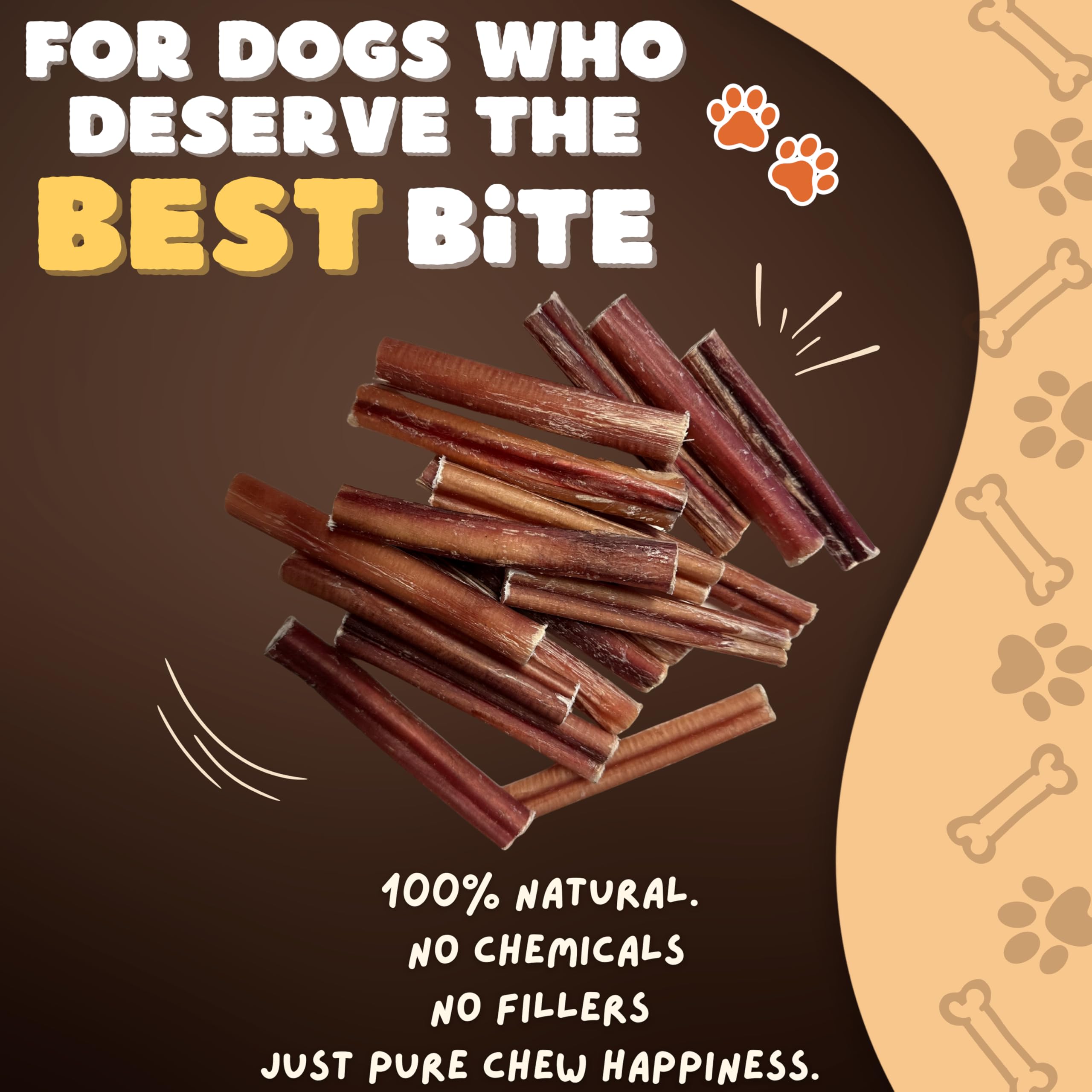 Woofley's masticables de res, textura robusta para mantener ocupado a tu perro