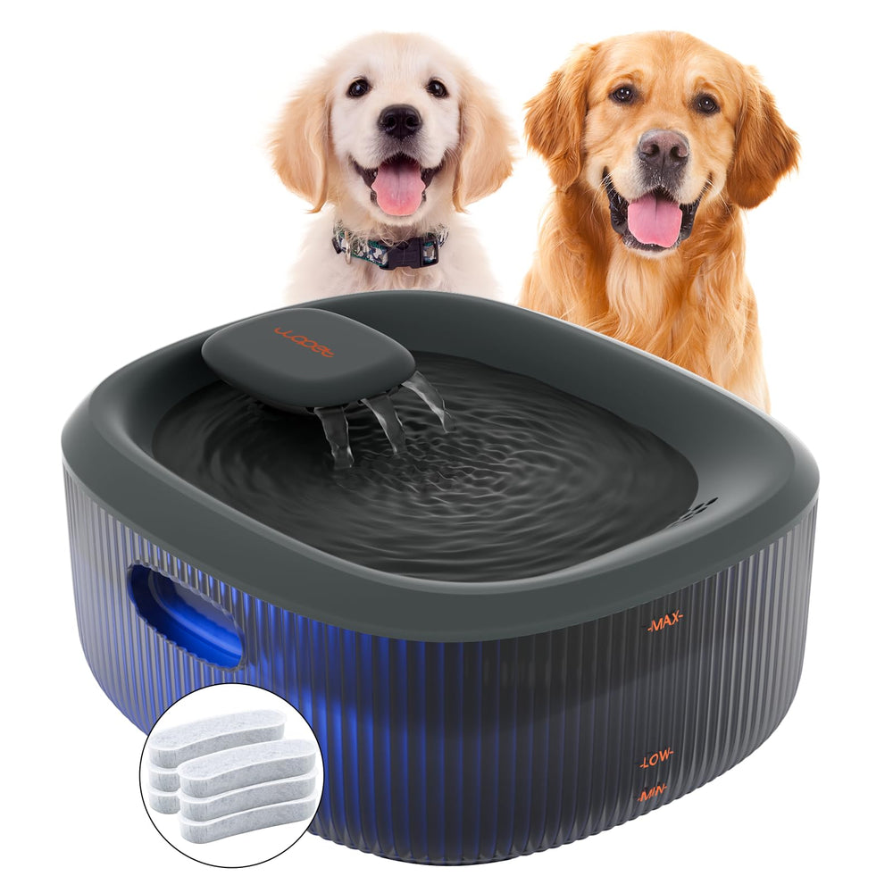 Fuente WOPET para perros grandes, capacidad de 6L para compartir