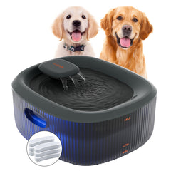 Fuente WOPET para perros grandes, capacidad de 6L para compartir
