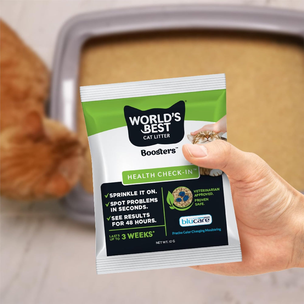 WORLD'S BEST CAT LITTER aplicación fácil sobre la arena para monitorizar