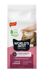 World's Best Cat Litter: bolsa de 8 lb con atractivo natural para gatos