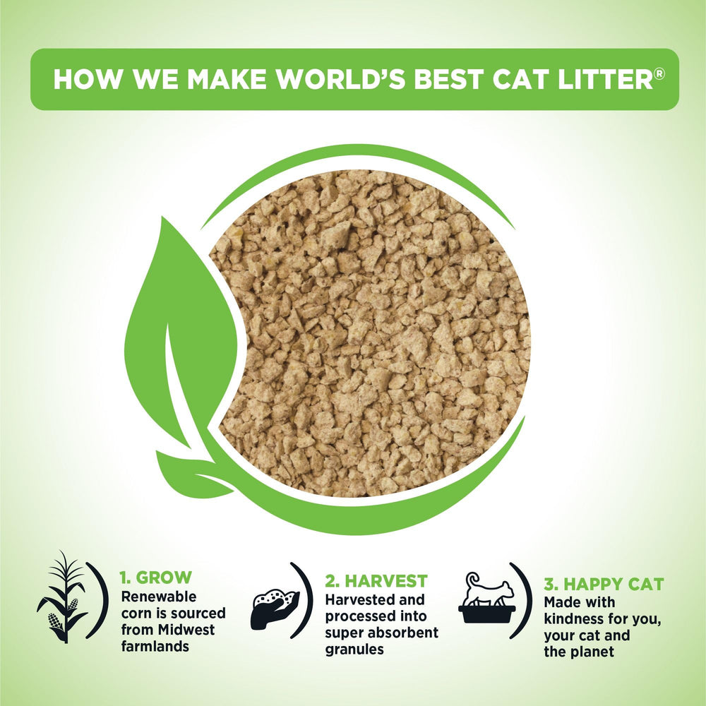 World's Best Cat Litter Comfort Care sin aroma, opción natural y suave