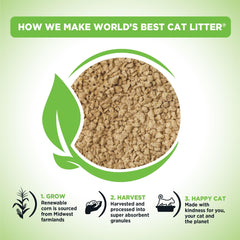 World's Best Cat Litter Comfort Care sin aroma, opción natural y suave