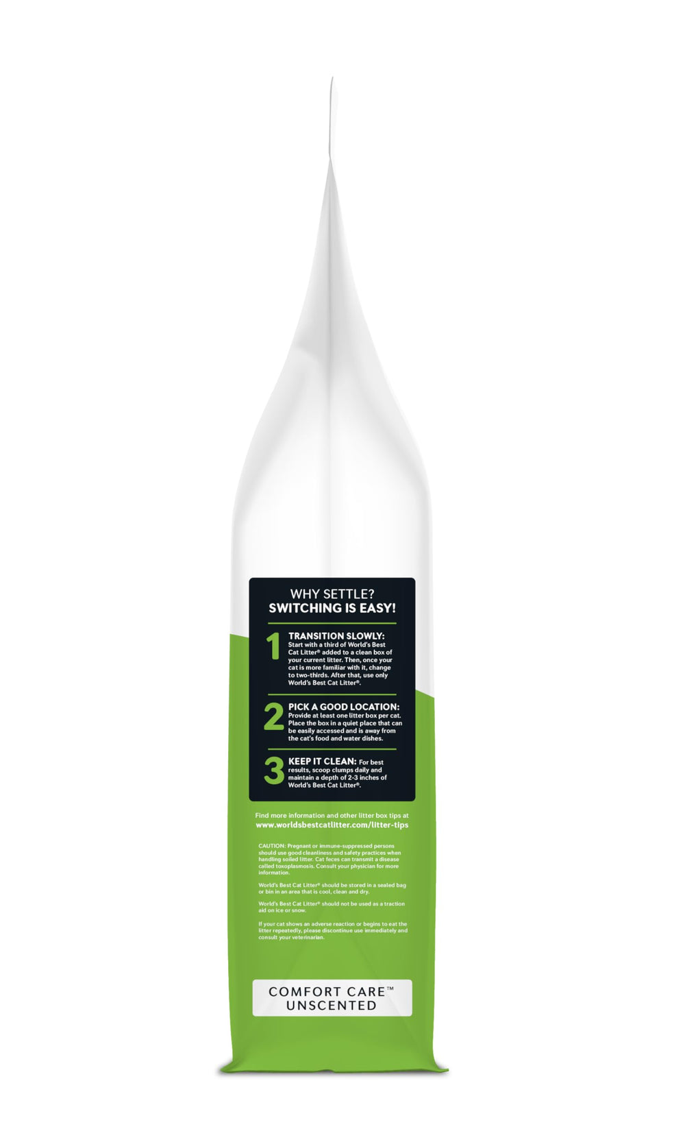 World's Best Cat Litter hecho en EE. UU. con ingredientes naturales