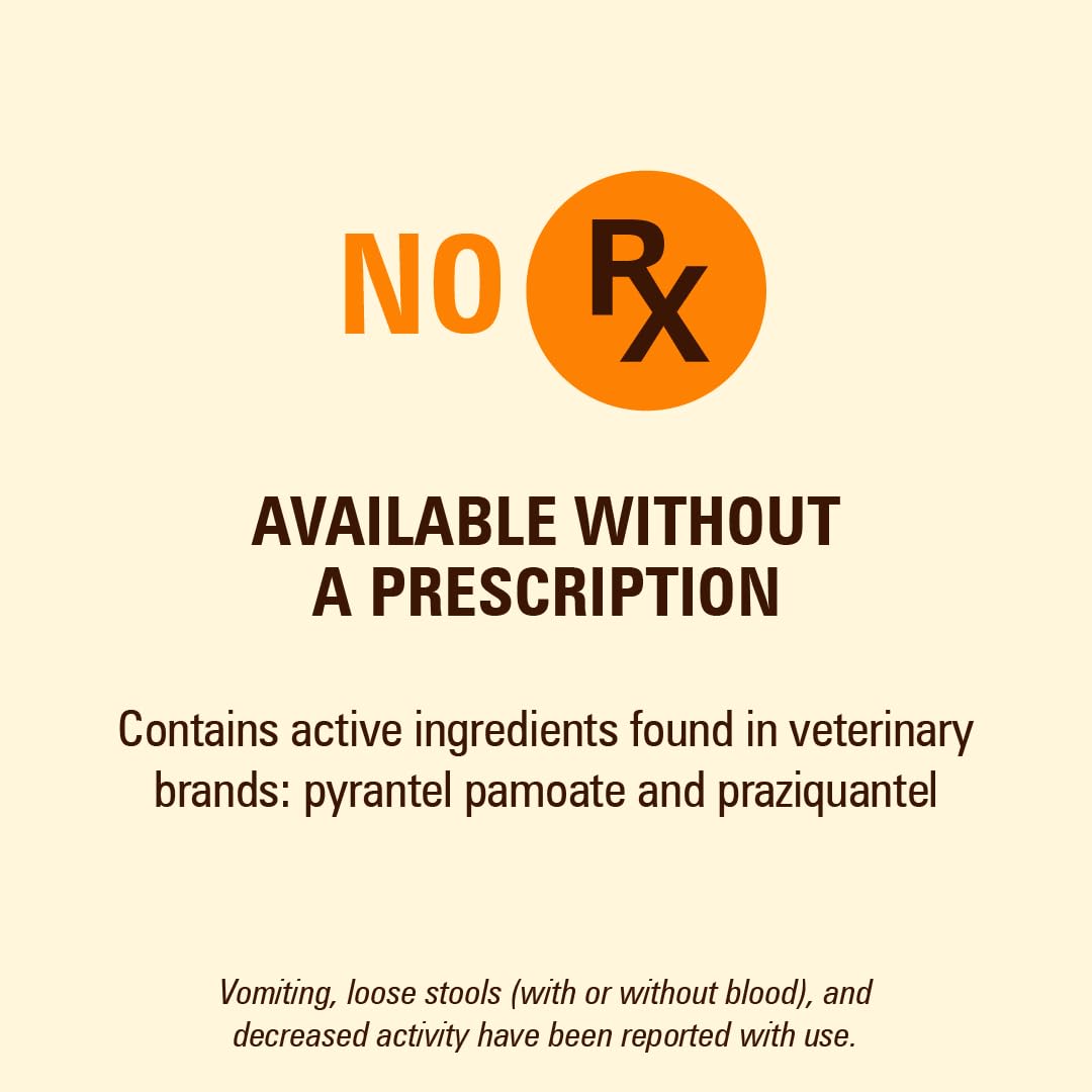 WORM X PLUS uso fácil: tabletas masticables para perros