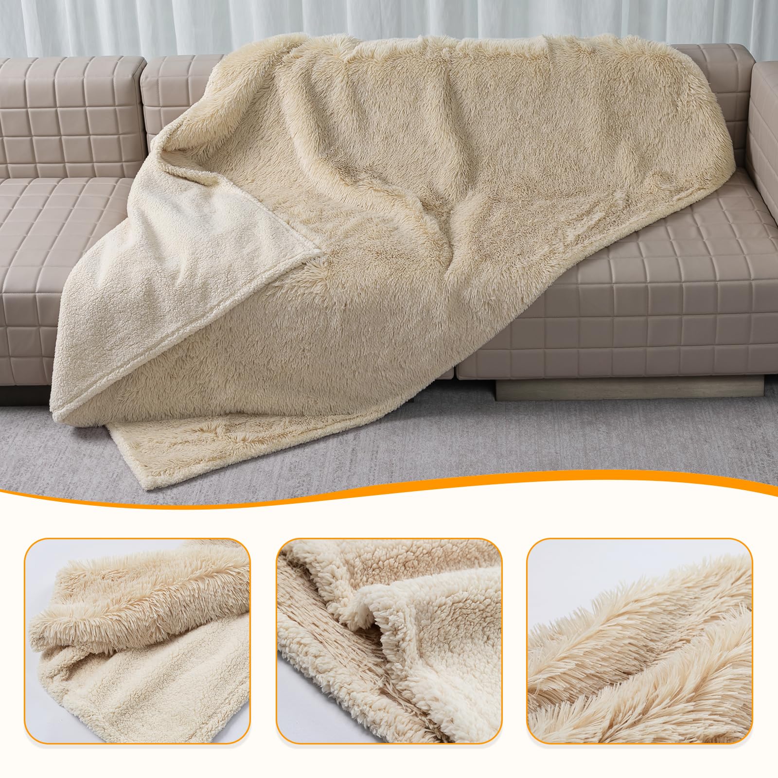 Wowchine manta calmante crema crea ambiente suave para mascotas.