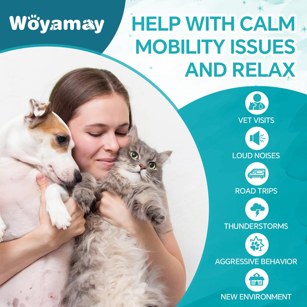 Woyamay Camling Oil: soporte articular para perros y gatos, favorece movilidad.