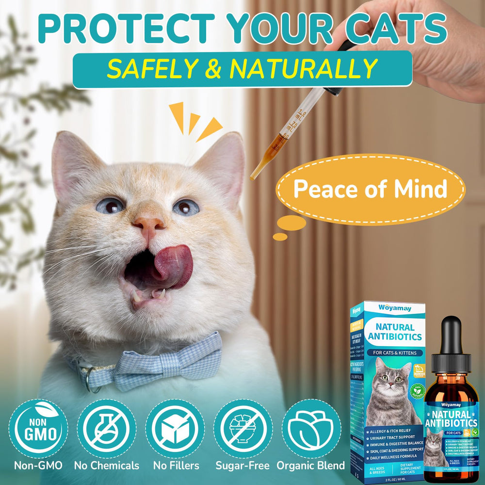 Apoyo al sistema inmune felino con Woyamay.