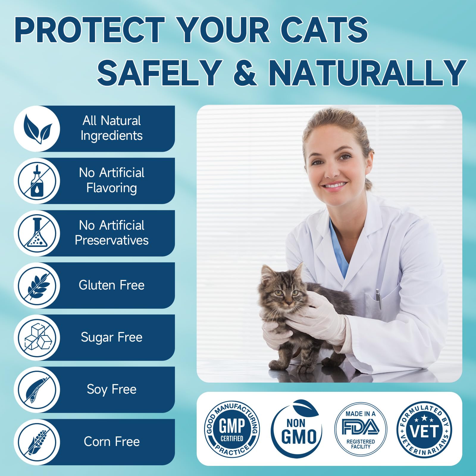 Woyamay-textura-blanda: golosinas fáciles de masticar para gatos.