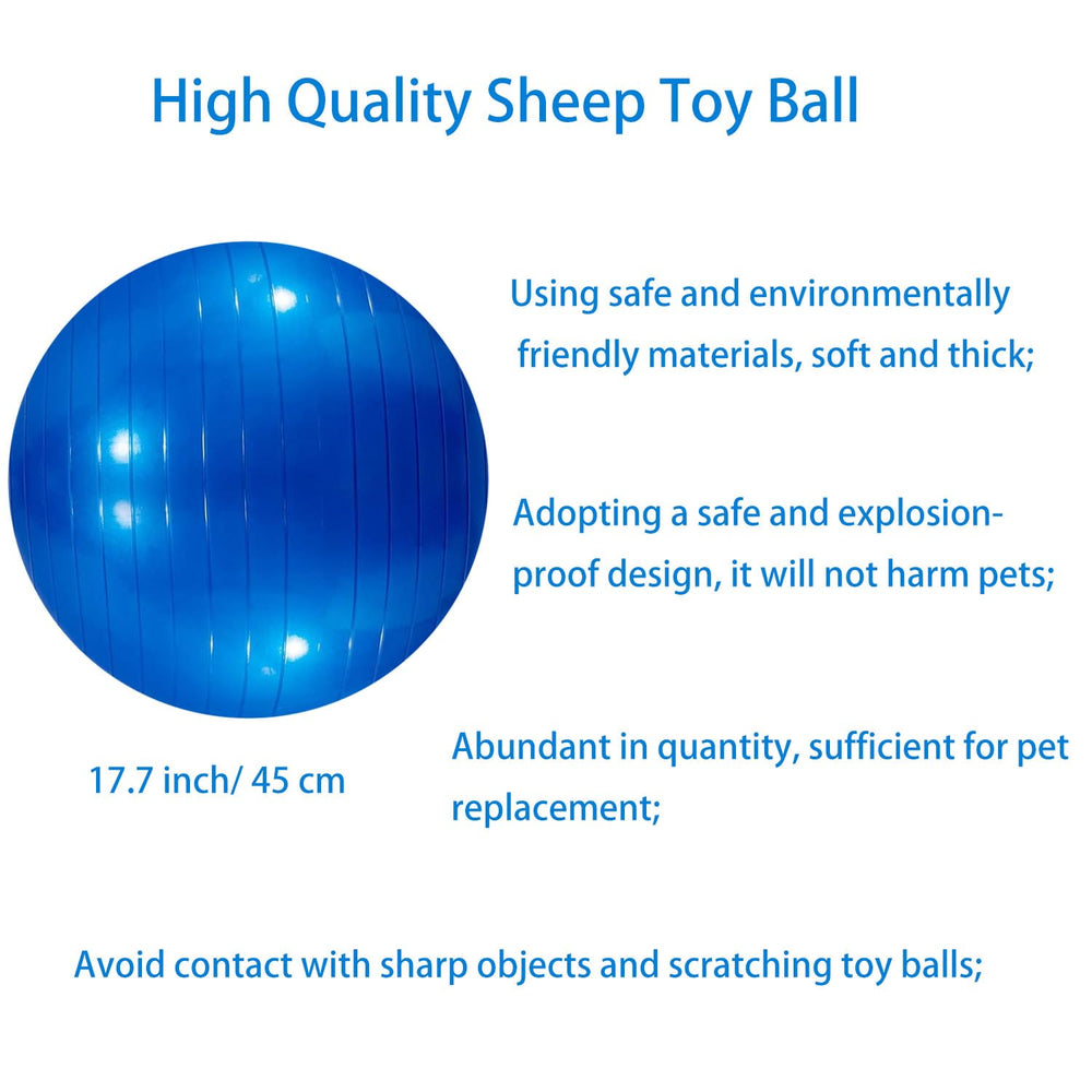 WoYous pelota de 17,7 pulgadas para mascotas activas.