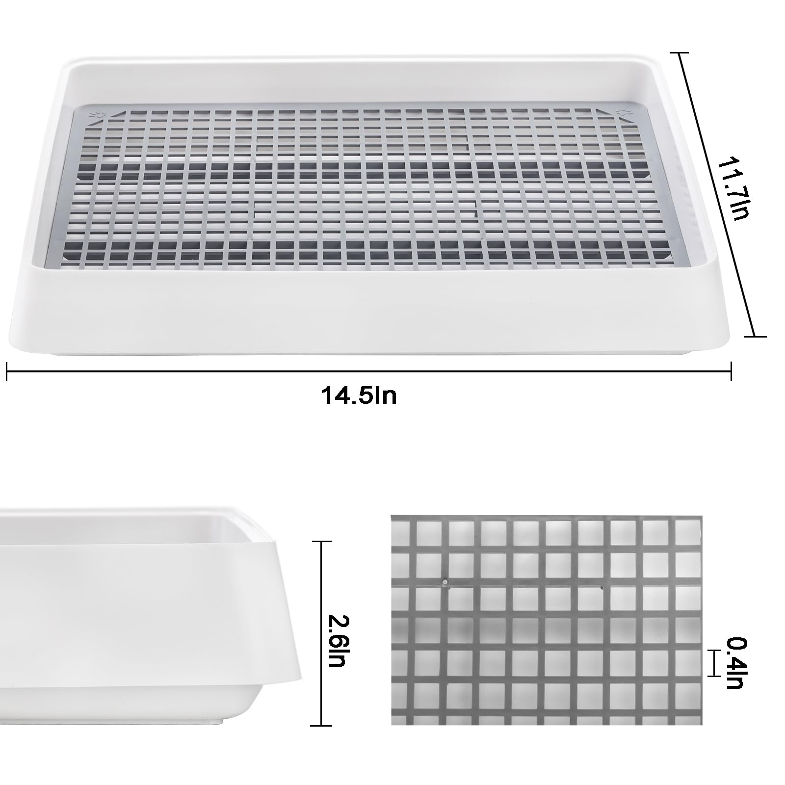 Caja WUWEOT con conejo, entrada baja facilita el acceso.