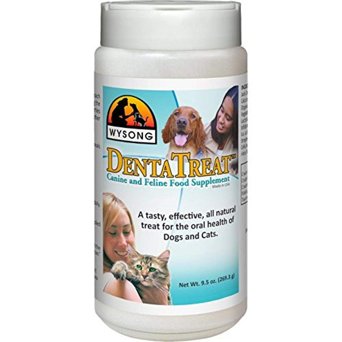 Wysong Dentatreat botella de 9.5 onzas para higiene bucal.