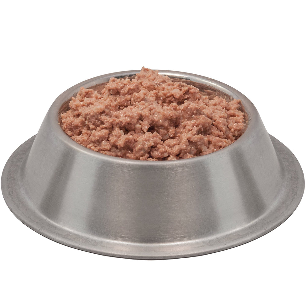 Lata de conejo Wysong Epigen, apta como suplemento a croquetas o comida ocasional.