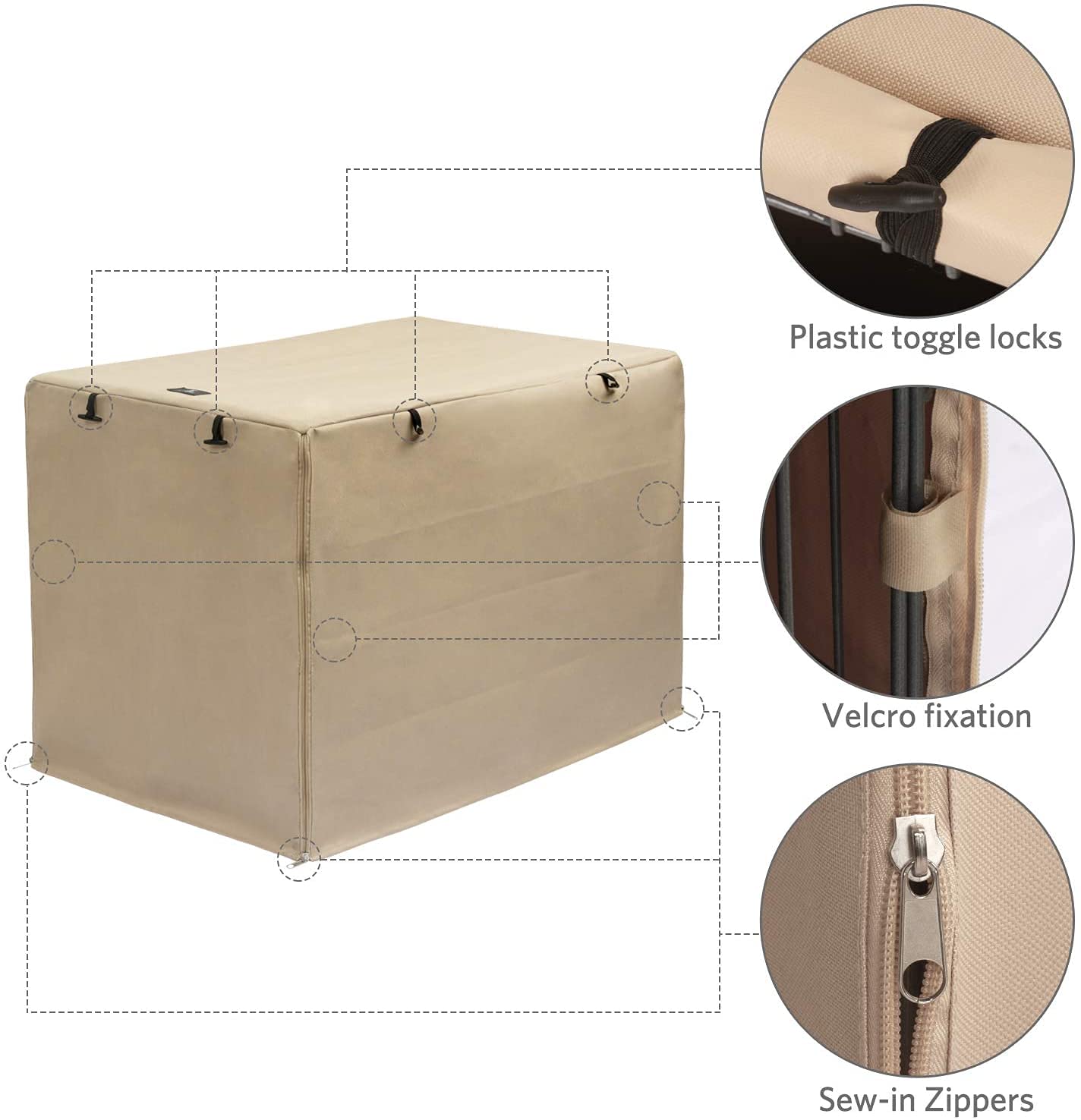 X-ZONE PET uso fácil y almacenamiento plegable.