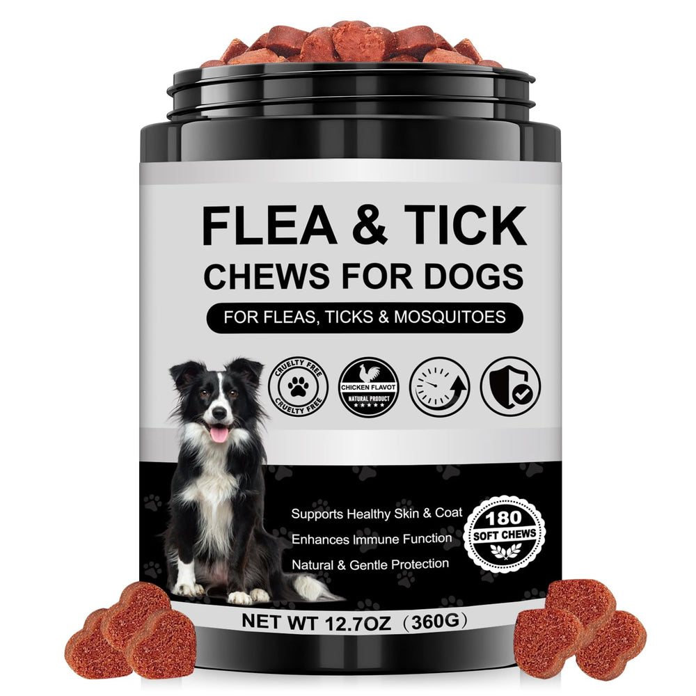 Xaninp masticables para perros con sabor a pollo, apoyan piel y pelo saludables.