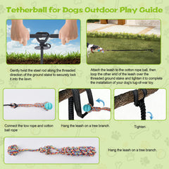 Xaninp Tether Tug juguete suave de cuerda para juego interactivo.
