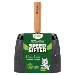 Pala XBX de acero inoxidable, resistente y fácil de limpiar