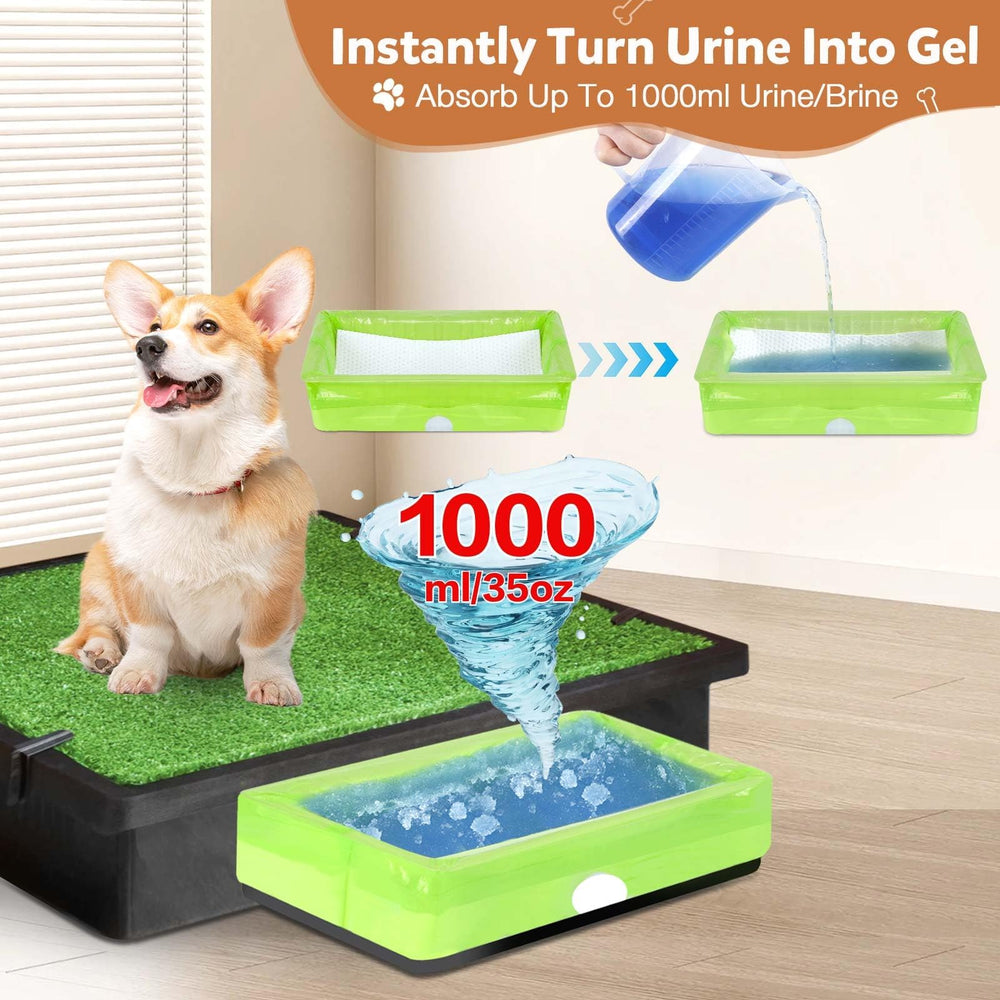 Xfire almohadillas absorbentes para Pet Loo reducen fugas y olores.