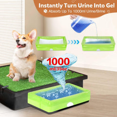 Xfire almohadillas absorbentes para Pet Loo reducen fugas y olores.