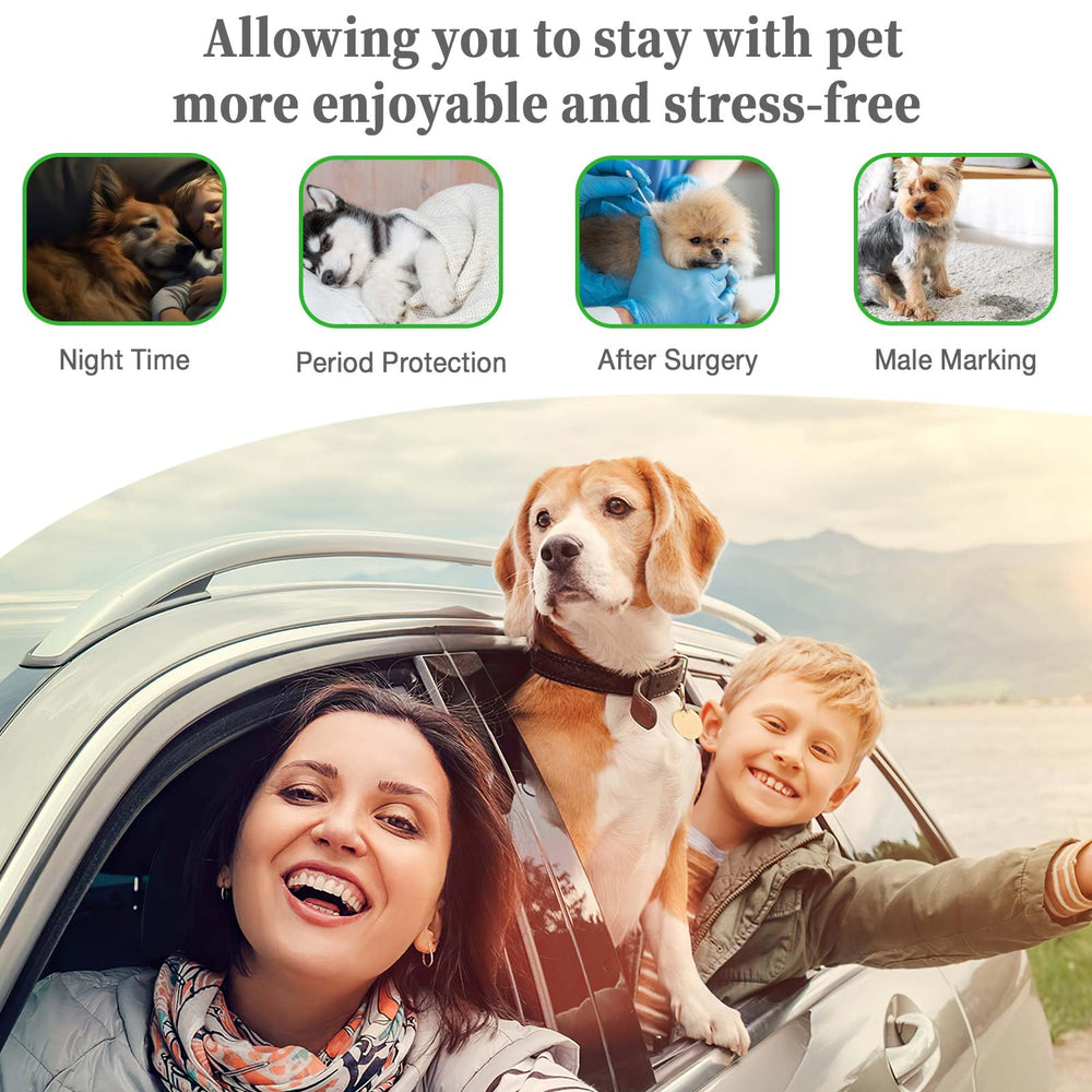 Xfire paquete de 100 almohadillas para pañales de perro, opción rentable
