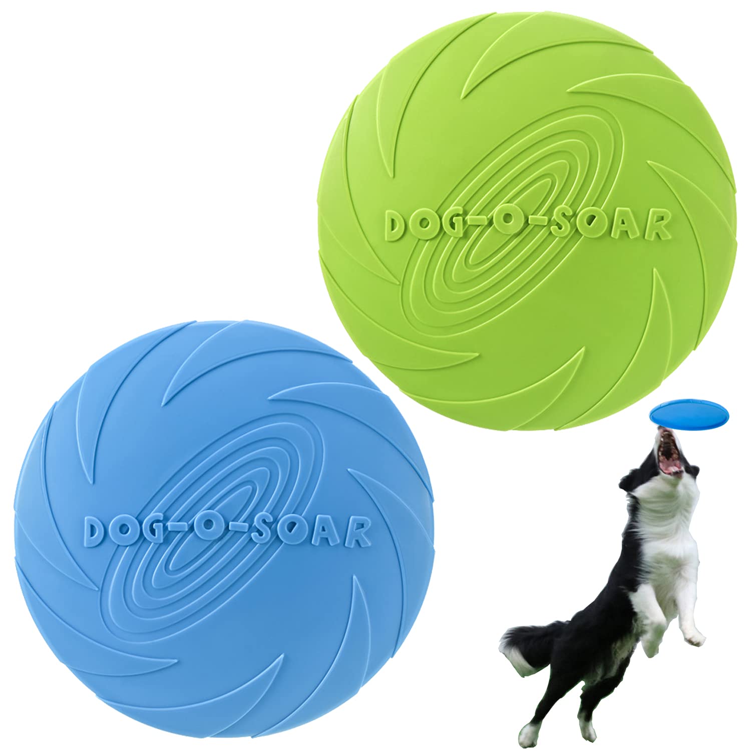 XIGOU disco volador para perros, 7,2 pulgadas, ideal para juego de buscar