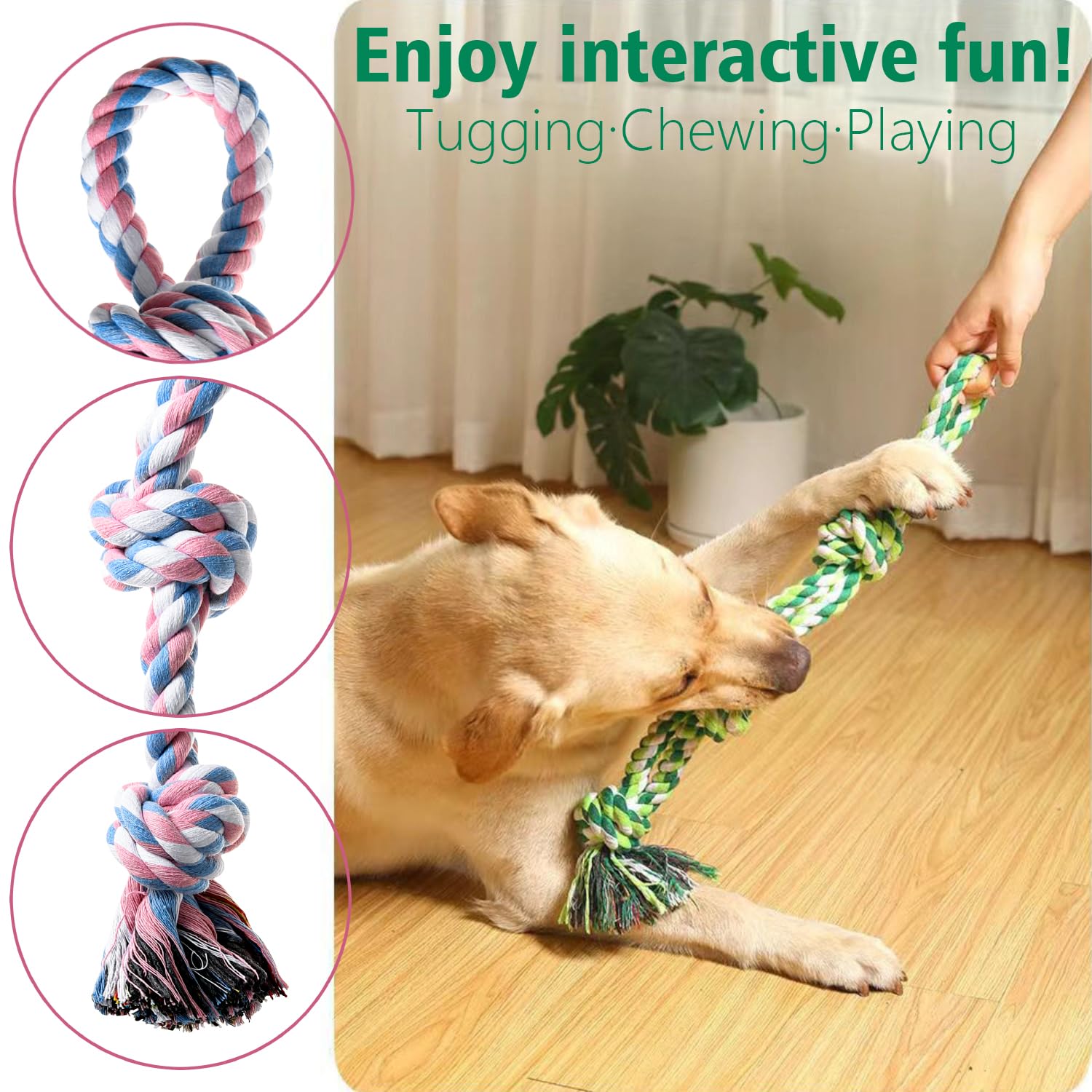 XIGOU Regalo duradero para perros de todas las tallas