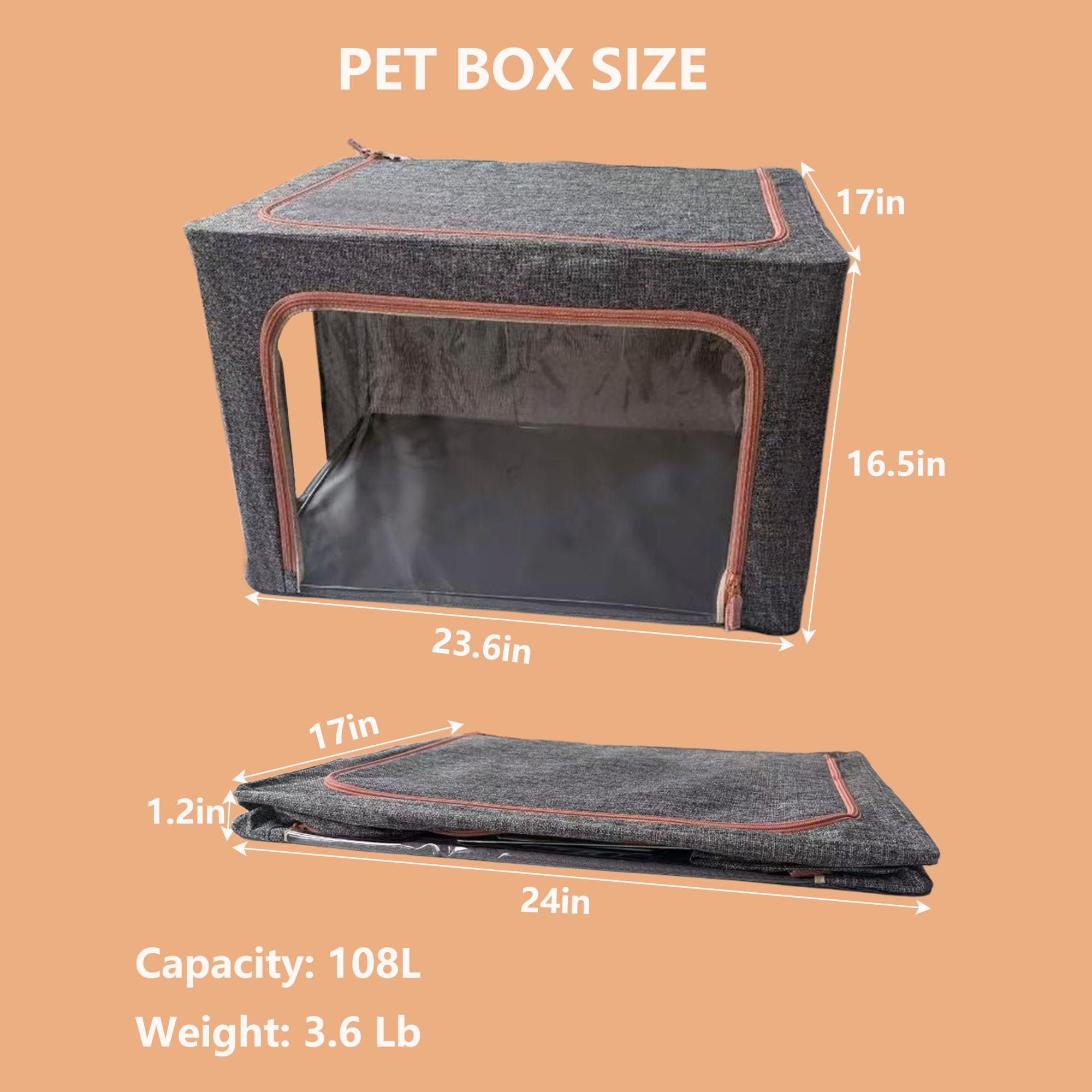 XingRuiTai malla de ventilación que facilita el flujo de aire para mascotas.