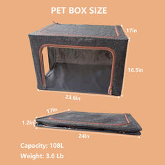 XingRuiTai malla de ventilación que facilita el flujo de aire para mascotas.