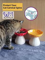 XJYYLX gato come en altura, postura cómoda