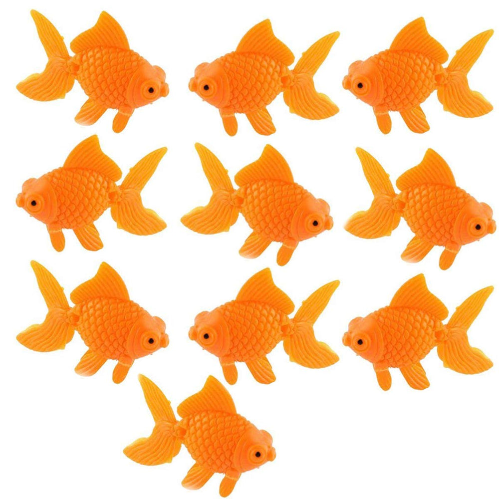 XMHF adorno de acuario pez naranja flotante para realzar el color