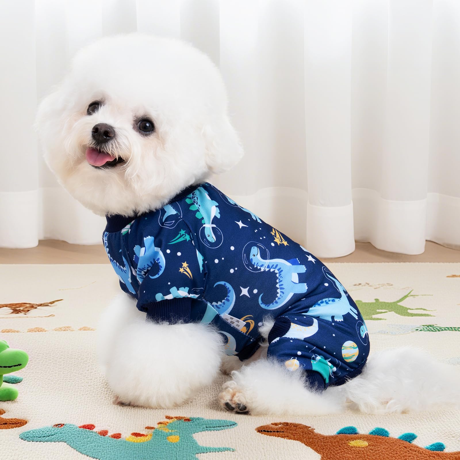 XPUDAC pijama perro elasticidad cuello, ajuste cómodo
