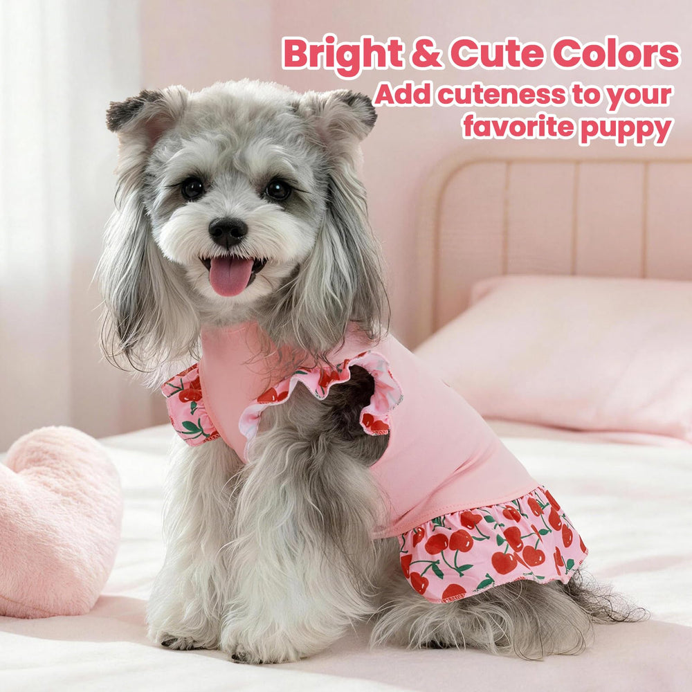 XPUDAC look de primavera para perros pequeños, cómodo y ligero.
