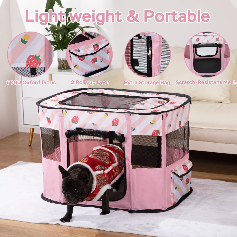 XRG Playpen de montaje rápido para uso en casa o viaje