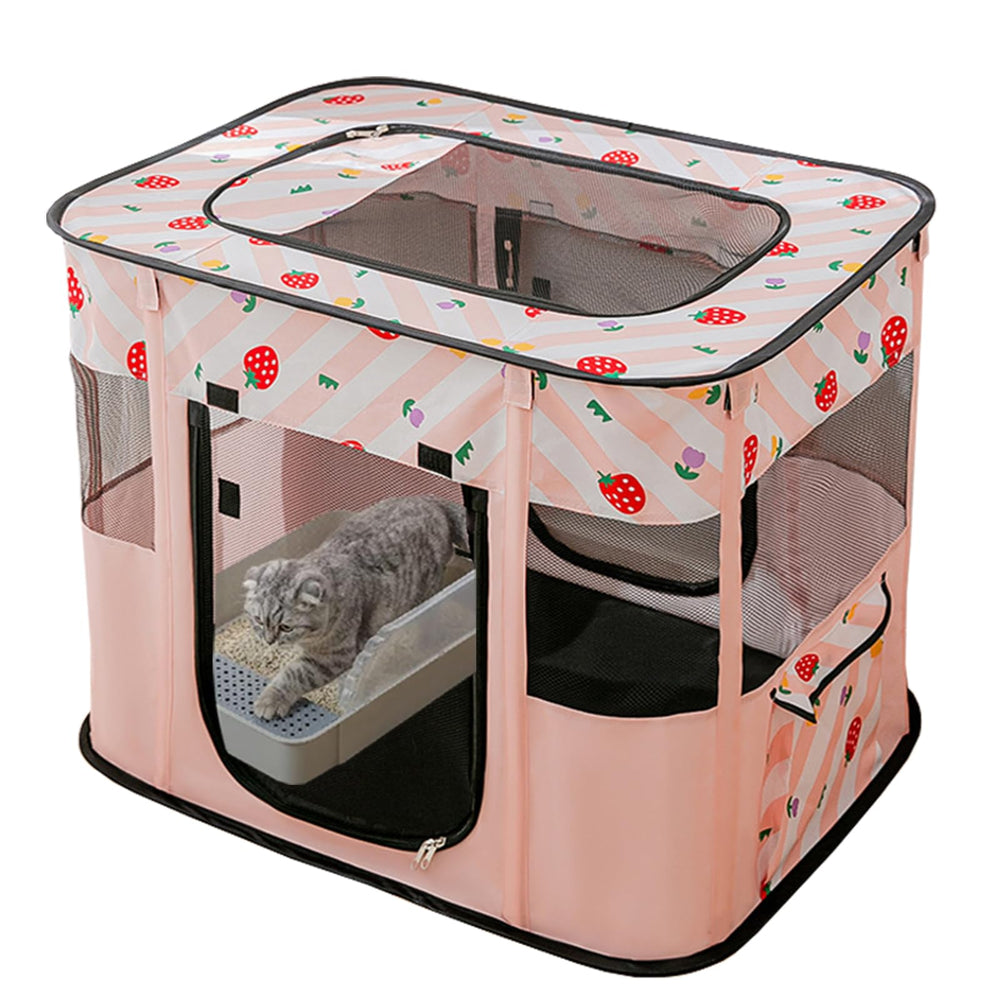 XRG Playpen para gatos: espacio grande para explorar y descansar