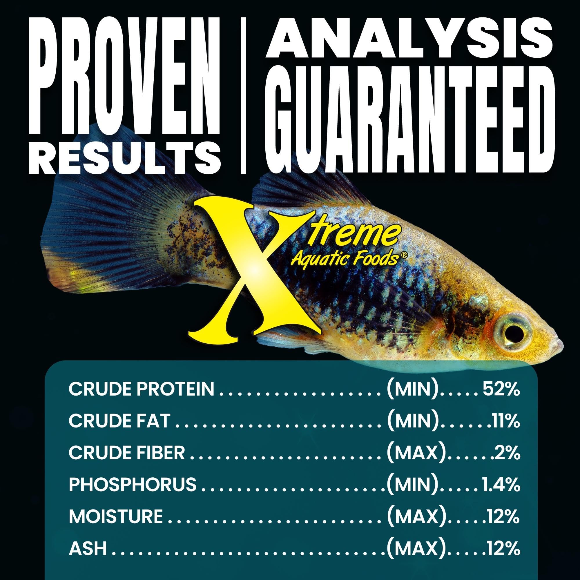 Xtreme Aquatic Foods nano pellets krill, colores naturales